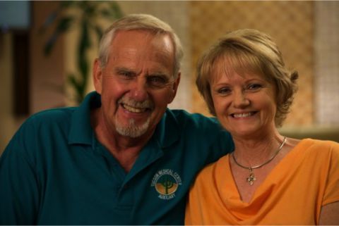 Survivor Gary Brauchla and rescuer Kathie Brauchla Survivor Gary Brauchla and rescuer Kathie Brauchla